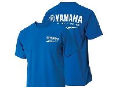 Đồng phục áo thun quảng cáo yamaha màu xanh